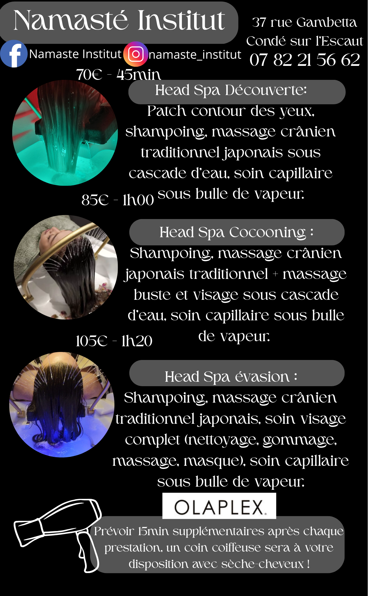 CARTE CADEAU HEAD SPA COCOONING 1H00